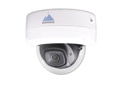 Montavue 8MP 4K EPTZ 30FPS Acupick Vandal-Proof Dome Security Camera ePoE Audio
