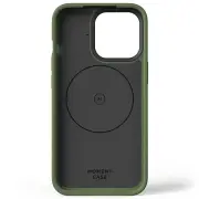 Moment Case for iPhone 15 Pro Compatible with MagSafe (Olive Green)