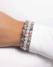 Paparazzi Grandiose Glitz Multi Bracelet