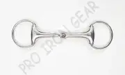 EGGBUT SNAFFLE HORSE BIT STAINLESS STEEL (HOLLOW)