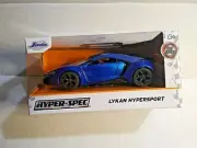 Lykan Hypersport Hyper-Spec Jada Blue Diecast 1:32 Scale Boys Ages 8 & Up New