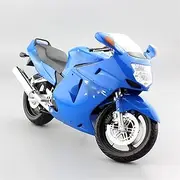 1:12 Kids Motorcycle for CBR 1100XX CBR1100XX Blackbird Diecast Motor Bike Models Race Toy Vehicles (Color : Blue)