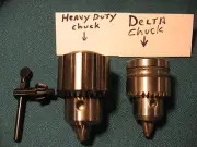 BRAND NEW HEAVY DUTY 1/2" DRILL CHUCK UPGRADE FOR DELTA MODEL DP250 TYPE 1
