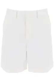 VALENTINO GARAVANI cotton poplin bermuda shorts for