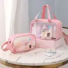 Bag Travel Storage Bag Bath Storage Make up Case Transparent Cosmetic Bag