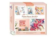 Craft Maker Deluxe Paint Pouring Art Kit