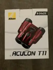 Nikon Zoom Binoculars ACULON T11 8-24X25 Poloprism type 8-24 times 25 caliber