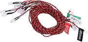 Flashing Light System, RC Flashing Light, 53g 8Pcs 8 LED for RC Airplane FUTABA/JR/KO Helicopter SANWA 2.4G Transmitter RC Accessory