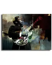 Ready2HangArt Muzik XXI Wrapped Canvas Wall Art