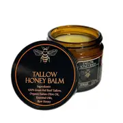 1-3pcs Organic Grass-Fed Beef Tallow Balm with Raw Honey 2pcs