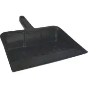 Harper 12 In. Black Plastic Heavy Duty Dust Pan 480-7 Harper 480-7 098991003056