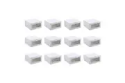 12PK Boxsweden Kloset Linen Foldable Lightweight Clothing Storage Box 38x40x20cm