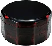 J-kitchens Hitsumabushi Container, Eel, Wood Carving, Rice Bowl (Large), Akebone, 6.9 inches (17.5 cm) x 10, Dishwasher Safe, Made in Japan