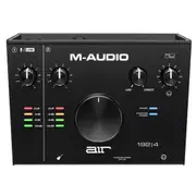 M-Audio Air 192/4 USB 2x2 Audio Interface Monitoring with Midi (Black)