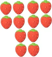 Ipetboom 3sets Natural Bath Salt Fruit-shape Bubble Salt Essential Oil Bathing Set Spa Relaxation 4pcs*3