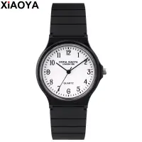 在飛比找蝦皮購物優惠-Xiaoya 1300 女士手錶時尚塑料錶帶