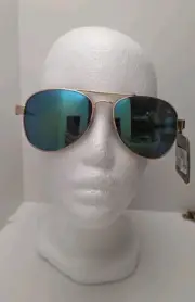 Panama Jack Polarized Mirrored Aviator Style Sunglasses W/Case