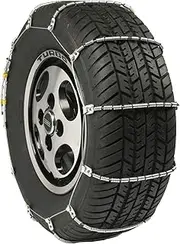 Security Chain Company SC1034 Radial Chain Cable Traction Tire Chain - Set of 2, Silver