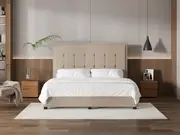 My Style Framed Headboard & Drawer Base - Super King / Natural / Drawer Base