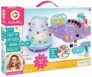 Goldie Blox 2-in-1 Light Up Diffuser & Aroma Jewelry Mega Set 6 + Essential Oils