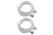 2PK Sansai 10M Power Extension Cord Lead 10A 240V 2400W Max Home Office AU 3-Pin