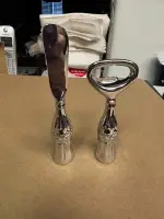 COCA COLA BUTTER KNIFE AND BOTTLE OPENNER CHROME
