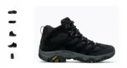 Merrell Moab 3 Mid Vent Black Night Hiking Boot Shoe Men's US sizes 7-15/NEW!! W