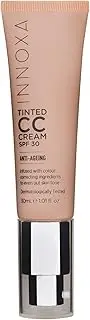 Innoxa Anti-Ageing Tinted CC Cream Colour Correcting SPF 30 Cruelty Free Everyday Makeup - Medium