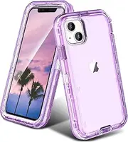 Case Compatible with iPhone 13 Mini and 12 Mini, Heavy Duty Shockproof Anti-Fall Clear case