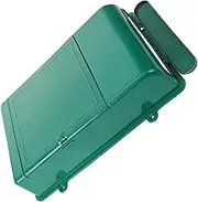 Toyvian Outdoor Mailbox Wall Mounted Box Weatherproof Home Mailbox for Letters and Newspapers Durable Design for Use