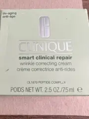 Clinique Smart Clinical Repair Wrinkle Correcting Face Cream 2.5 oz 75 ml NIB