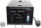 Seven Star TC-3000 110/120/220/240-Volt Step Down up Transformer 3000W Watt