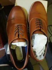 Kenneth Cole REACTION Men's Klay Flex Lace Up Bordeaux, Cognac, 9.5