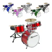Karrera Childrens 4 Piece Diamond Drum Kit Set