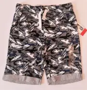 EPIC THREADS BOYS GREY SHARK COTTON BLEND TERRY INNER SHORTS SIZE 5 NEW