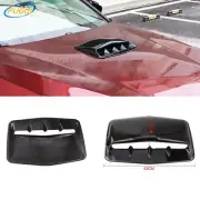 Universal Car SUV Decorative Air Flow Intake Scoop Bonnet Vent Cover Hood Black