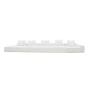 [James Lane] Riley Muse Frost Modular Sofa - 1x Arm, 4x Armless, 1x Left Terminal