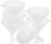 6 Pack - 3.5" Funnels for Filling Bottles -Multi-Purpose Funnels for Kitchen...