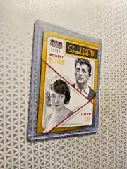 2015 Panini SCREEN LEGENDS MITCHUM / GISH #15 /49 AA50