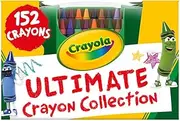 Crayola; Ultimate Crayon Collection; Art Tools; 152 Colors, Durable Storage Case, Long-Lasting Colors