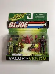 G.I. Joe Valor vs Venom Scarlett and Sand Scorpion 2004