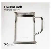 在飛比找Coupang 酷澎優惠-LocknLock 樂扣樂扣 都會耐熱玻璃馬克杯 560ml