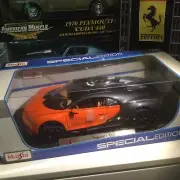 BUGATTI CHIRON 1;18 , Rare Color , $ 85.00 + Shipping