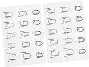 Happyyami 2Pcs Silicone Nail Coloring Mat Manicure Tool for Easy Application Practice Portable Nail Paste Tool for Professionals and Home Use for Nail Art Stamping and Designs