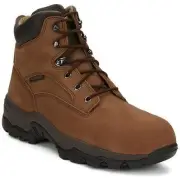 Chippewa Men's 6" Graeme Waterproof Composite Toe Work Boot Brown - 55161, Brown