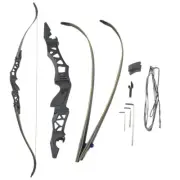 ILF 64" Takedown Recurve Bow 30-60lbs RH Aluminum Riser Archery Shooting Target
