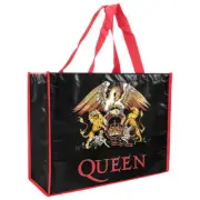 Queen Logo Design Laminated Shopper Bag Holiday Gifts