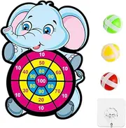 WHAMVOX 7pcs Creative Sticky Ball Toss Catch Game Kids Educational Toy Random Color