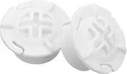 KONTONTY 2PCS Slide Screw Caps: Plastic Fixing Screw Covers 2.6cm Inner Diameter for Indoor Toddler Slides - Nut Protector for Safe Playing Easy Installation