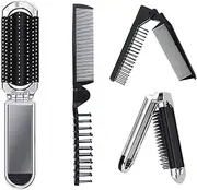 2 PCS Detangling Hair Brush And Comb for All Hair Types,Foldable Hair brush and Comb,Wet Brush,Scalp Massage Brush,Styling Hair Brush,Travel Hair Brush,Tangle Teezer Brush,For Wet or Dry Hair